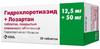 Фото Гидрохлортиазид+Лозартан, таблетки покрыт. плен. об. 12.5 мг+50 мг (КРКА), 30 шт.