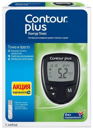 Фото Глюкометр Контур Плюс