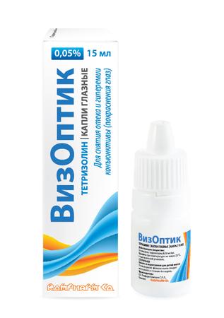 Фото ВизОптик, капли глазные 0.05%, 15 мл