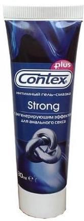 Фото Контекс Strong, гель-смазка с регенерирующим эффектом для анального секса, 100 мл