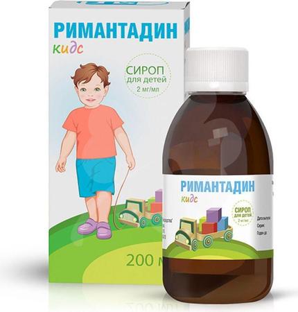 Фото Римантадин Кидс, сироп для детей 2 мг/мл, 200 мл.