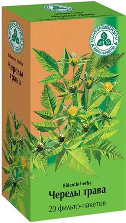 Фото Череды трава, пакетики 1.5 г (Красногорсклексредства), 20 шт.