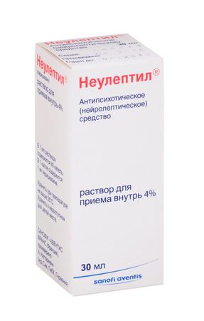 Фото Неулептил, раствор 4%, 30 мл.
