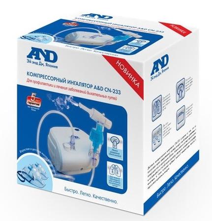 Фото Ингалятор AND компрессорный СN-233