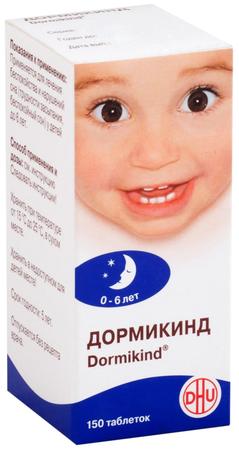 Фото Дормикинд, таблетки для рассасывания гомеопатические для детей, 150 шт.