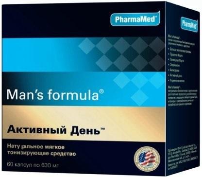 Фото Менс-Формула Активный день, капсулы, 60 шт.