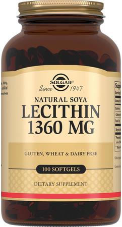 Фото Солгар Натуральный соевый лецитин, капсулы, 100 шт.