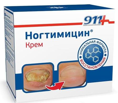 Фото 911 Ногтимицин, крем, 30 мл