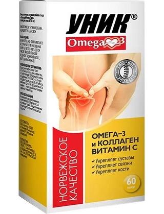 Фото Омега-3 и Коллаген, капсулы, 60 шт.