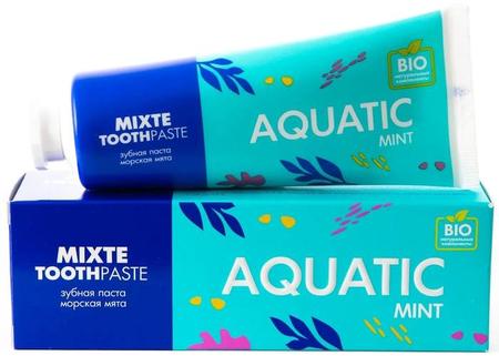 Фото Mixte Aquatic Mint (Морская Мята), паста зубная, 100 г Фото Mixte Aquatic Mint (Морская Мята), паста зубная, 100 г