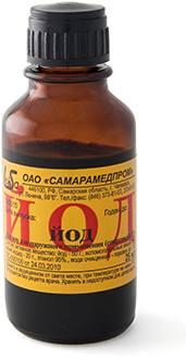 Фото Йода раствор спиртовой 5%, 10 мл