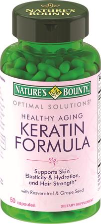 Фото Nature's Bounty Капсулы кератин формула, 50 шт.