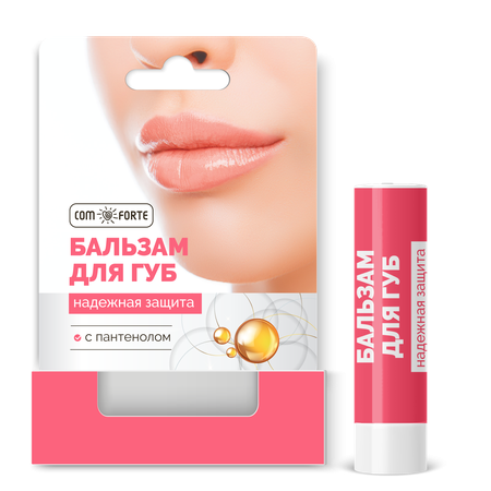 Фото Бальзам для губ ComForte Надежная защита, 4.2 г
