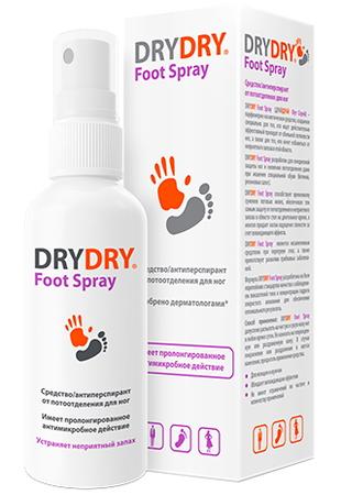 Фото Драй Драй Фут, спрей для ног, 100 мл