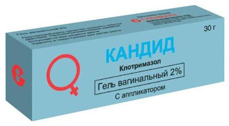 Фото Кандид, гель вагинальный 2%, 30 г Фото Кандид, гель вагинальный 2%, 30 г