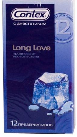 Фото Презервативы Контекс Long Love с анестетиком, 12 шт.