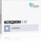 Фото Фелодипин, таблетки пролонг. покрыт. плен. об. 5 мг, 30 шт.