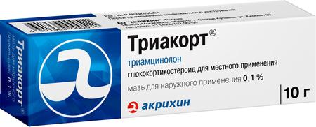 Фото Триакорт, мазь 0.1%, 10 г