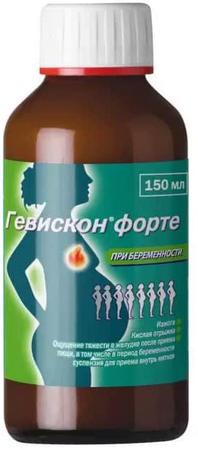 Фото Гевискон форте, суспензия, 150 мл