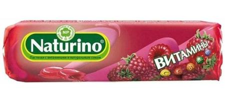 Фото Натурино с соком малины, пастилка