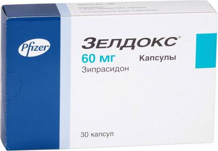 Фото Зелдокс, капсулы 60 мг, 30 шт.