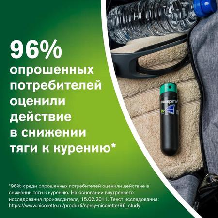 Фото Никоретте, спрей мятный для рта, 150 доз (13.2 мл)