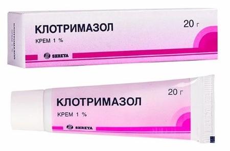 Фото Клотримазол, крем 1%, 20 г