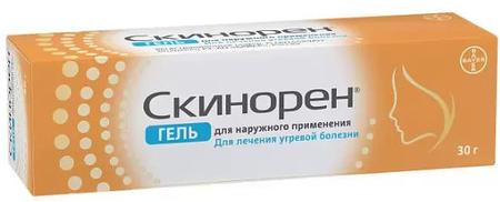 Фото Скинорен, гель 15%, 30 г