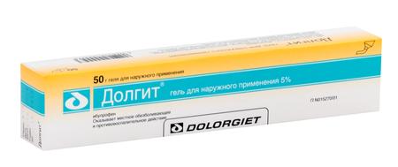 Фото Долгит, гель 5%, 50 г