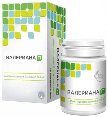 Фото Валериана П, таблетки 205 мг, 100 шт.