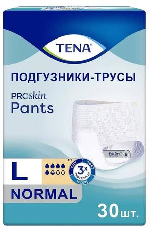 Фото Тена Пантс Нормал, подгузники-трусы (L), 30 шт.