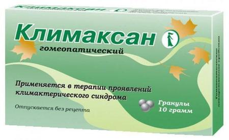 Фото Климаксан гомеопатический, гранулы, 10 г
