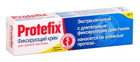 Фото Протефикс Экстра Сильный, крем для фиксации зубных протезов, 40 мл
