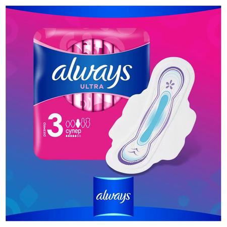 Фото Прокладки Always Ultra Super Single, 8 шт.