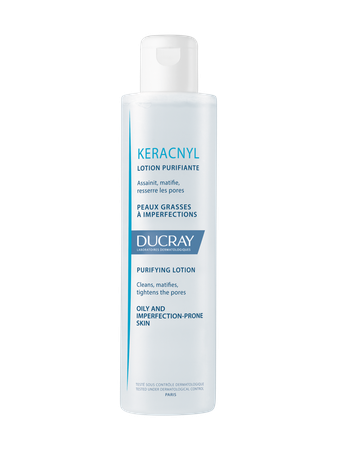 Фото Ducray Keracnyl лосьон очищающий, 200 мл