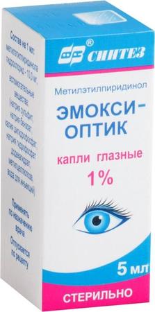 Фото Эмокси-оптик, капли глазные 1%, 5 мл Фото Эмокси-оптик, капли глазные 1%, 5 мл