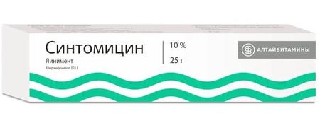 Фото Синтомицин, линимент 10% (Алтайвитамины), 25 г Фото Синтомицин, линимент 10% (Алтайвитамины), 25 г