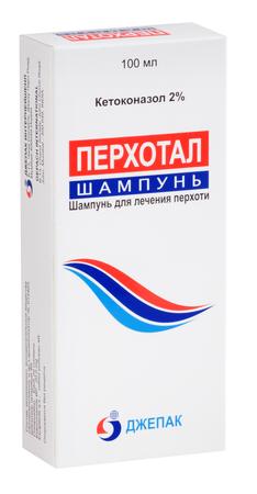 Фото Перхотал, шампунь от перхоти 2%, 100 мл Фото Перхотал, шампунь от перхоти 2%, 100 мл