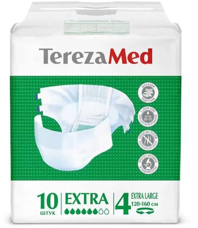 Фото TerezaMed, подгузники для взрослых XL Extra, 10 шт. Фото TerezaMed, подгузники для взрослых XL Extra, 10 шт.