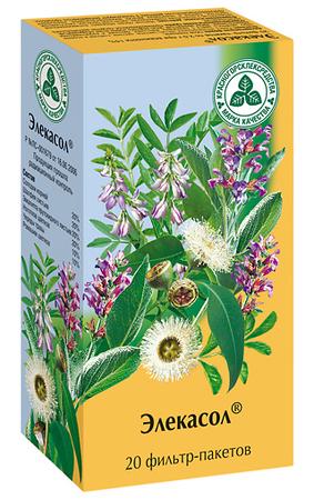 Фото Сбор Элекасол, пакетики 2 г, 20 шт.