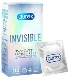 Фото Дюрекс Invisible XXL, презервативы, 12 шт.