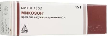 Фото Микозон, крем 2%, 15 г