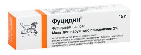 Фото Фуцидин, мазь 2%, 15 г