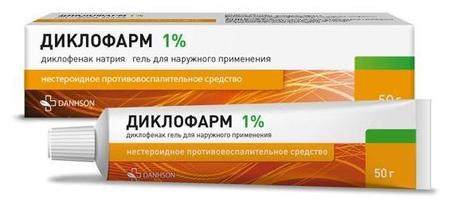 Фото Диклофарм, гель 1%, 50 г Фото Диклофарм, гель 1%, 50 г