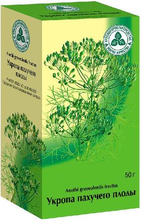 Фото Укропа пахучего плоды (Красногорсклексредства), 50 г