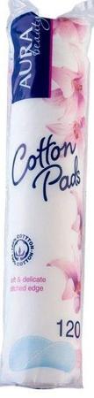 Фото Aura Beauty, ватные диски, 120 шт.