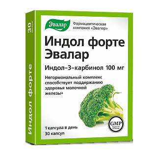 Фото Индол форте, капсулы, 30 шт.