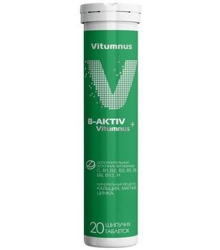 Фото Vitumnus B-Activ, таблетки шипучие, 20 шт.