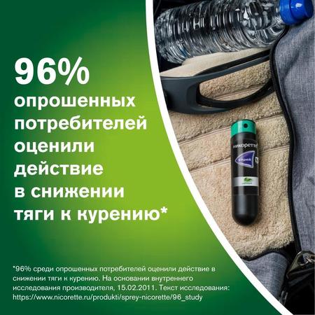 Фото Никоретте, спрей мятный для рта, 150 доз (13.2 мл), 2 шт.