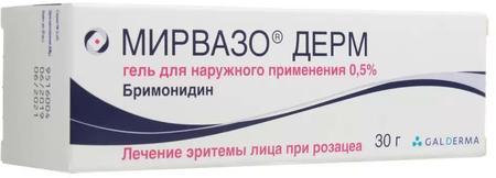 Фото Мирвазо Дерм, гель 0.5%, 30 г